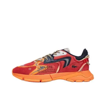 LACOSTE Low Top Casual Shoes Men's Orange