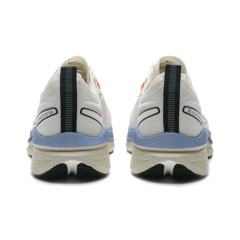 XTEP Five point Speed 2.0 Cushioning Anti Slip And Wear Resistant Low Top Running Shoes Men's White Black Blue-4