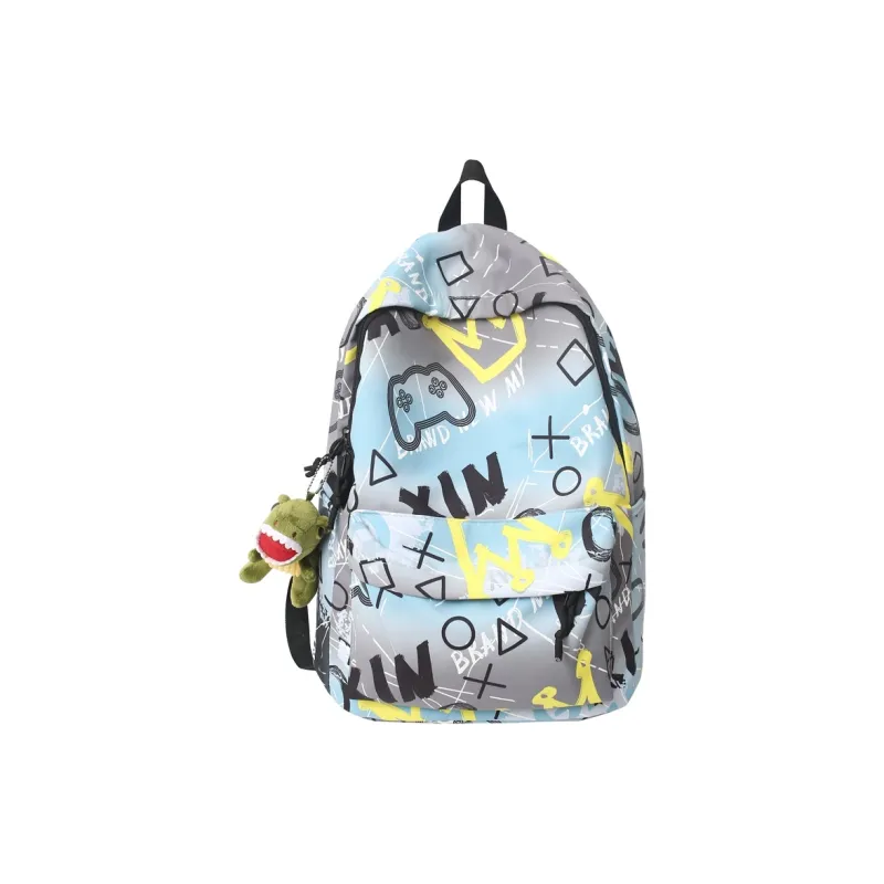 Moonshine Nylon Backpack Regular Unisex Multicolor-4