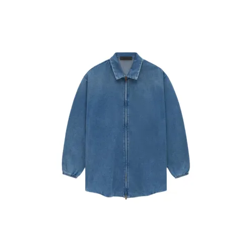 Fear Of God Essentials Core Collection Denim Overshirt 