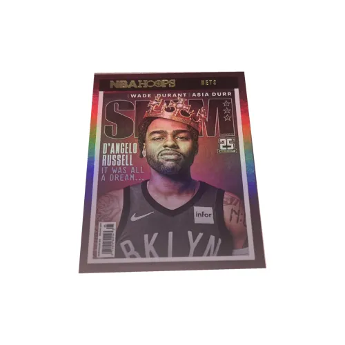 PANINI D'Angelo Russell 21-22 Nets Magazine Special Card Refringer Star Card Card Quality Accessible Sports Cards 1 Pc