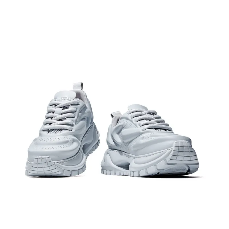 MOERBAI Breathable Lightweight Height Increasing Low-Top Casual Shoes Men's-3