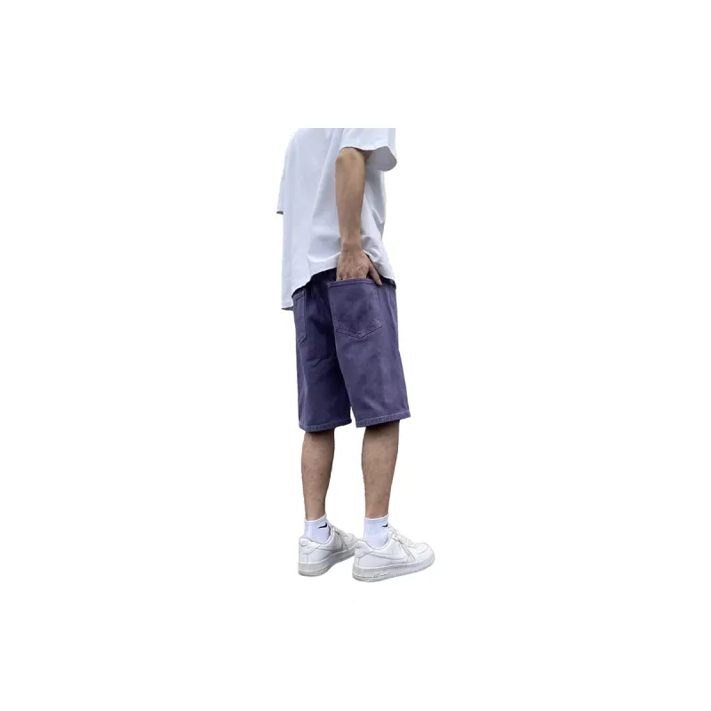JOSEPH ABBOUD Denim Shorts Unisex Medium Blue-1