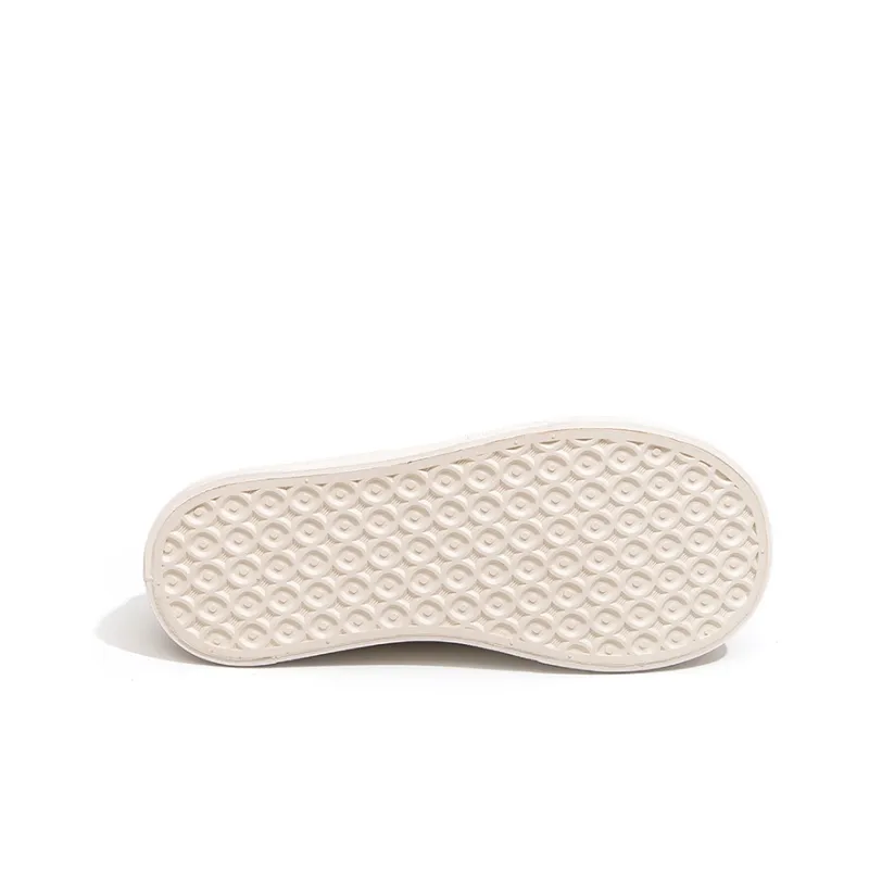Feiyue Rubber Sole Abrasion Resistant Slip Resistant Closed Toe Slippers Women's Black-4
