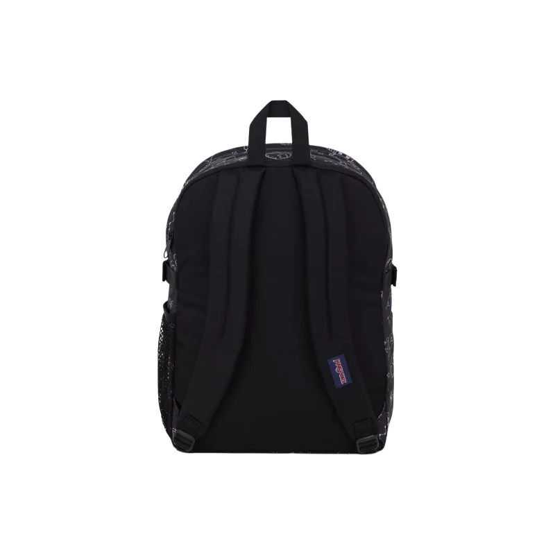 JanSport Recycled Polyester Backpack Unisex Universe Black-2