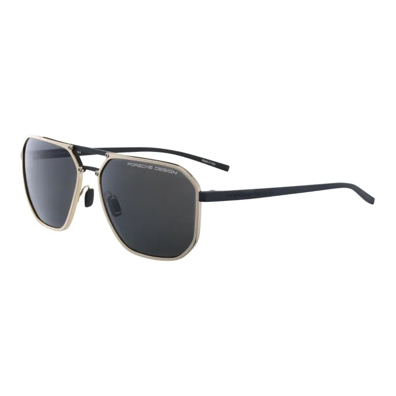 PORSCHE DESIGN Pure Titanium Nylon Square Sunglasses Men's-4