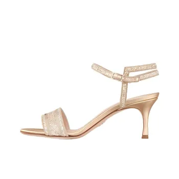 DIOR Dway Strap Sandals Women's Gold