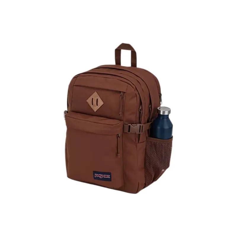 JanSport Suede Laptop Backpack Unisex Brown-3