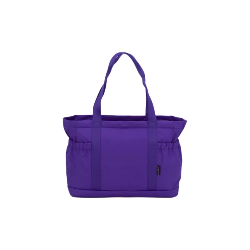 JanSport Polyester Tote Bag Shopping Bag Crossbody One Shoulder Handbags Large Size Women's Dark Purple-2