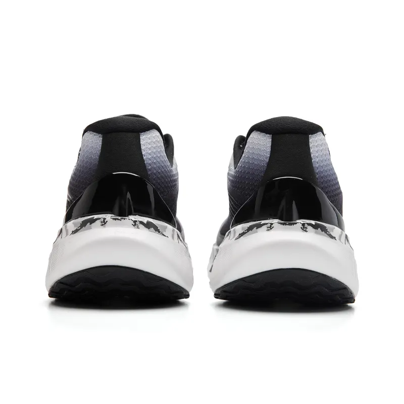 QIAODAN BOOM PRO Cushioning Anti Slip And Wear Resistant Low Top Running Shoes Men's Jordan White Black-4