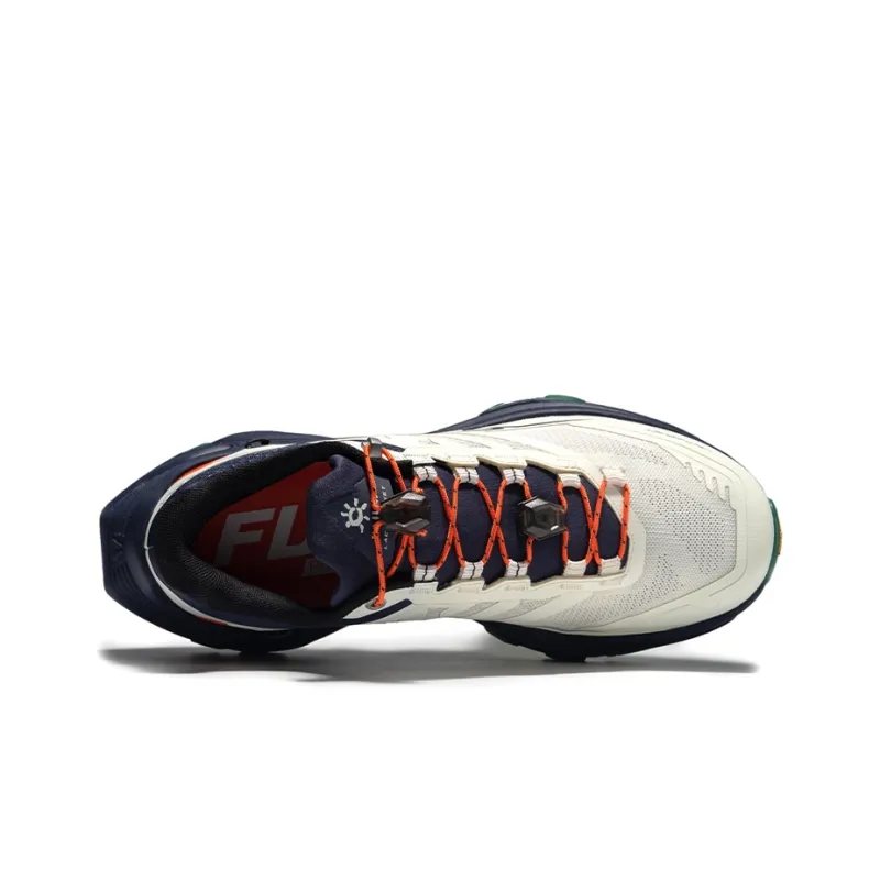 KAILAS FUGA EX3 Running Shoes Women's Low Top Unbleached Original Color/Midnight Blue-2