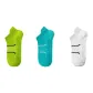 3-Pack[Neon Green+Sky Blue+White]