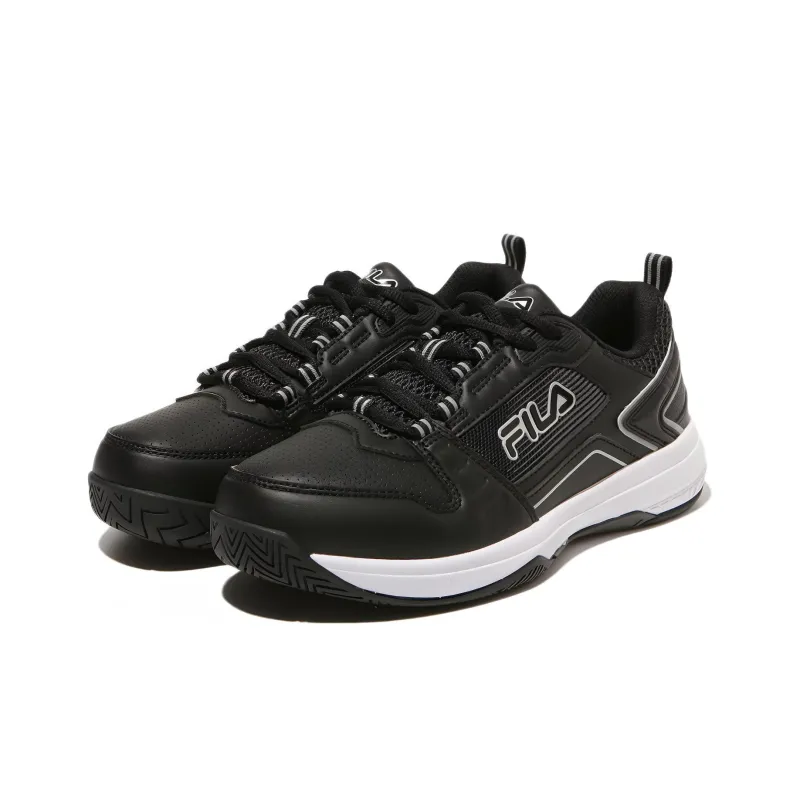 FILA Stroke 2 T3 Cushioning Anti-Slip And Wear-Resistant Low-Top Tennis Shoes Men's Black White Korean Style-2
