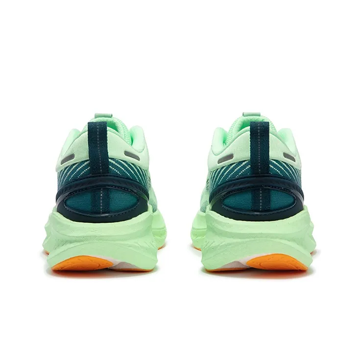 361° Anti Slip Wear Resistant Low Top Running Shoes Men's Ice Emerald Green Numbers Teal-3