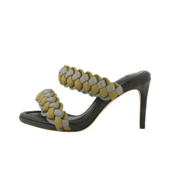 Alexandre Birman Slide Slippers 9.1cm Women's Gray