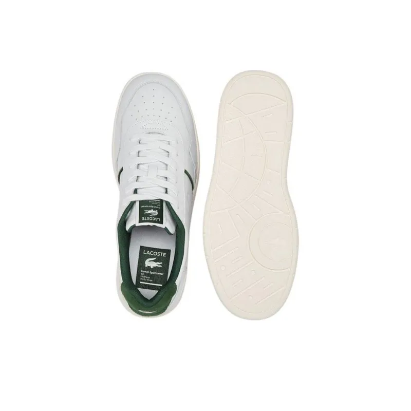 LACOSTE Low Top Skateboard Shoes Men's White-4