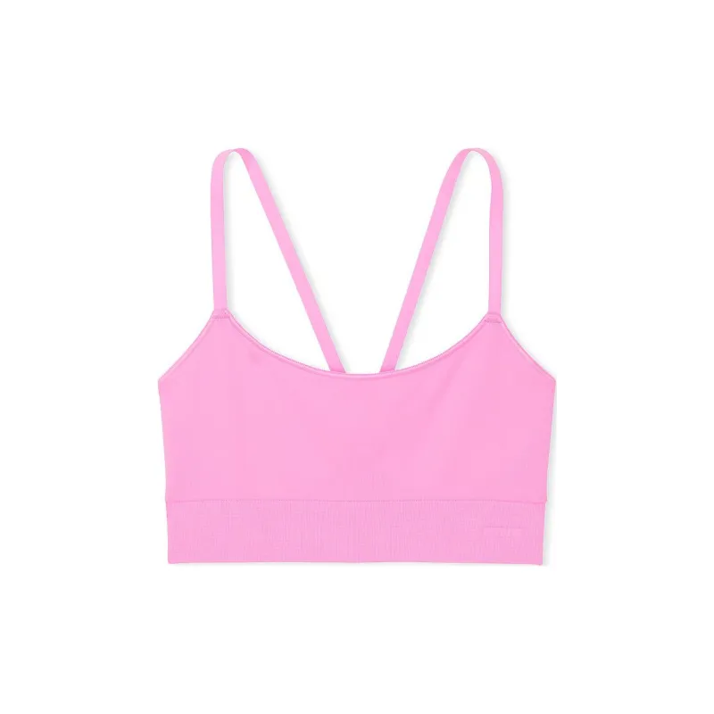 Victoria's Secret PINK SEAMLESS SCOOP SPORTS BRA/Lola Pink Bra Women's Laura Pink-0