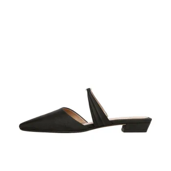 SAM EDELMAN Abrasion Resistant Closed Toe Slippers Women's Black