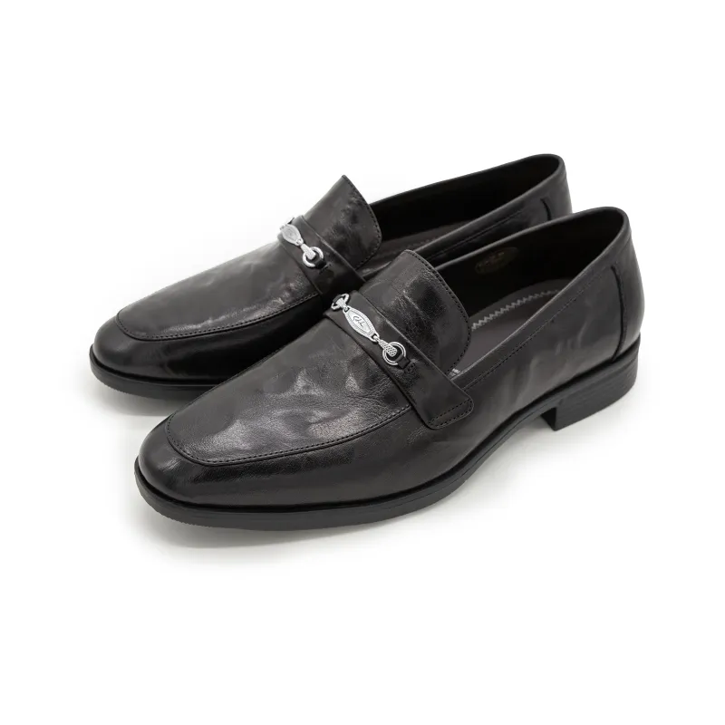 Satchi Dress Shoes Slip on Men's Black-2