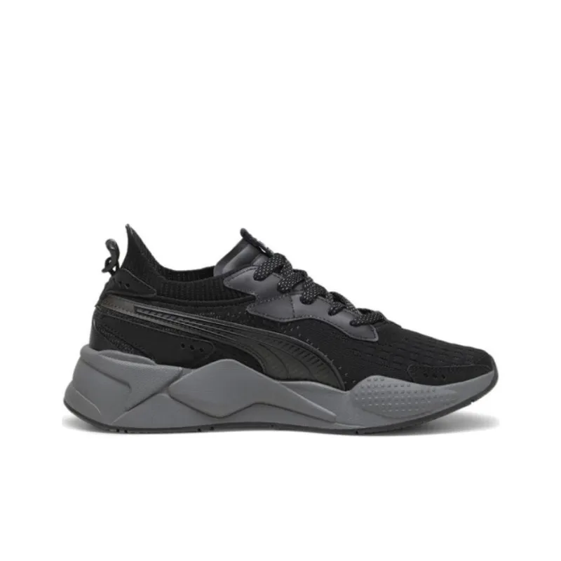 PUMA RS-XK REMIX Anti-Slip And Wear-Resistant Lightweight Low-Top Casual Shoes Unisex Black Gray-1