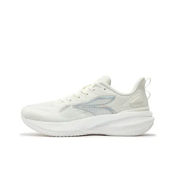 361° Cushioning Anti-Slip And Wear-Resistant Low-Top Running Shoes Men's Feather White