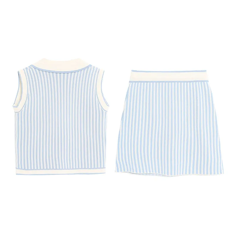WOWI Two Piece Skirt Sets Women's-1