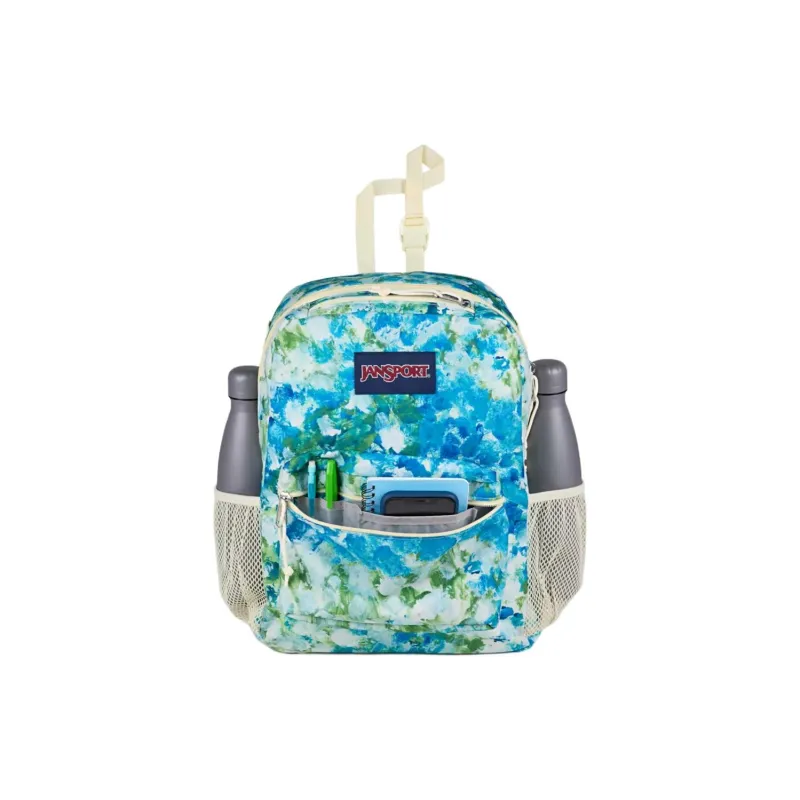 JanSport Polyester Backpack Unisex Sky Blue-3