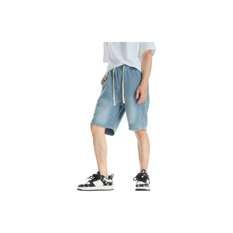 IGOI Denim Shorts Unisex Nostalgic Blue-8
