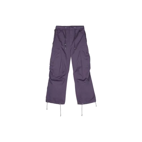 BLUEMARBLE Drawstring-waist Cotton Cargo Pants