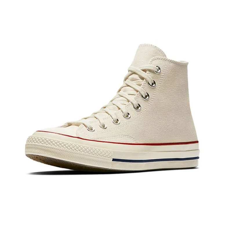 Converse Chuck 70 Anti Slip And Wear Resistant Lightweight High Top Canvas Shoes Unisex Ecru-1