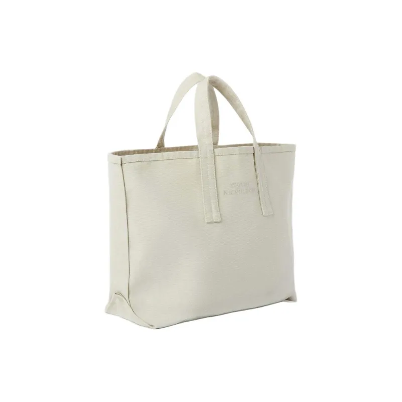 STUDIO NICHOLSON Cotton Canvas Bag, Tote Bag, Shopping Bag, Shoulder Bag, Handbag Small Size Unisex Dove Color-1