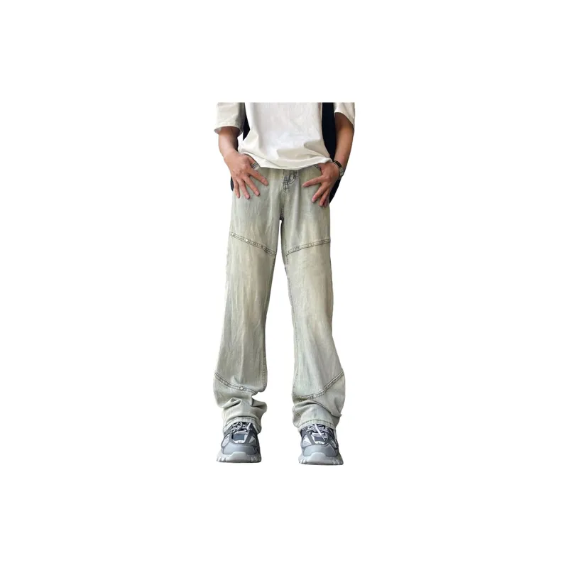 JOSEPH ABBOUD Jeans Unisex Yellow Mud-1