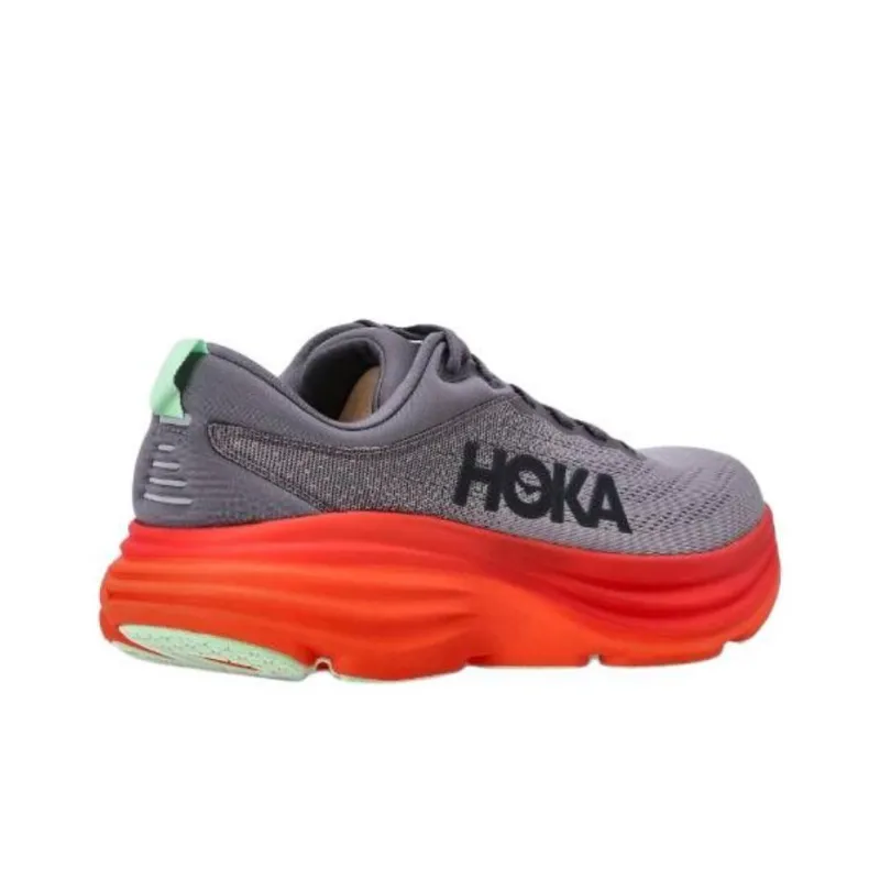 HOKA ONE ONE Bondi 8 Castlerock Flame-3