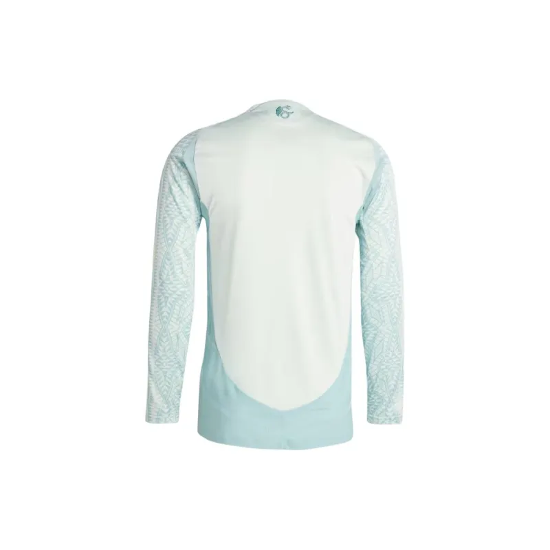 Adidas Free Shipping With AdiClub Mexico 24 Long Sleeve Away Authentic Jersey-1