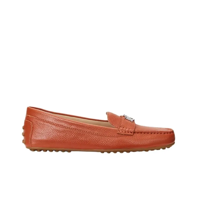 LAUREN RALPH LAUREN Barnsbury Beanie Shoes Women's Orange-1