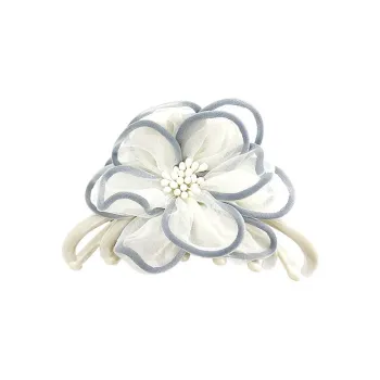 Crafts Women's Bowknot Ribbon Large Size Loose Hair Claw Clip Back Head Shark Hair Claw Clip Hair Clip Women's
