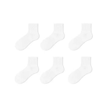 SOIE Mid Calf Socks Unisex 6 Pack