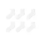 6 Pack White Mid-Rise