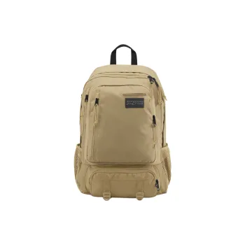 JanSport Recycled Polyester Backpack Unisex Dark Brown