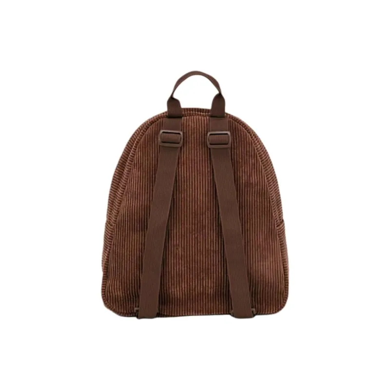 JanSport Recycled Polyester Backpack Mini Unisex Brown-3