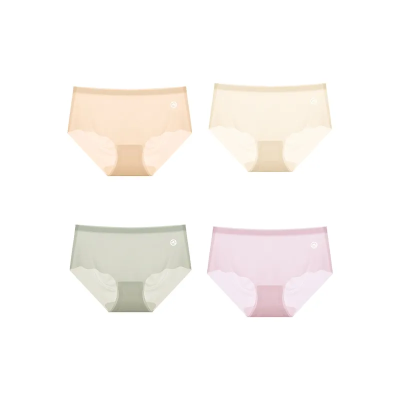 Flowers In Water Underpants Women's 4 Pack-19