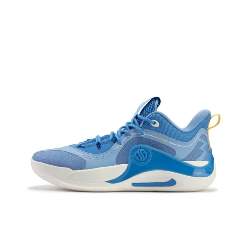 361° Zen Team Basketball Shoes Men Low-Top Sky Blue/Light Cobalt Blue