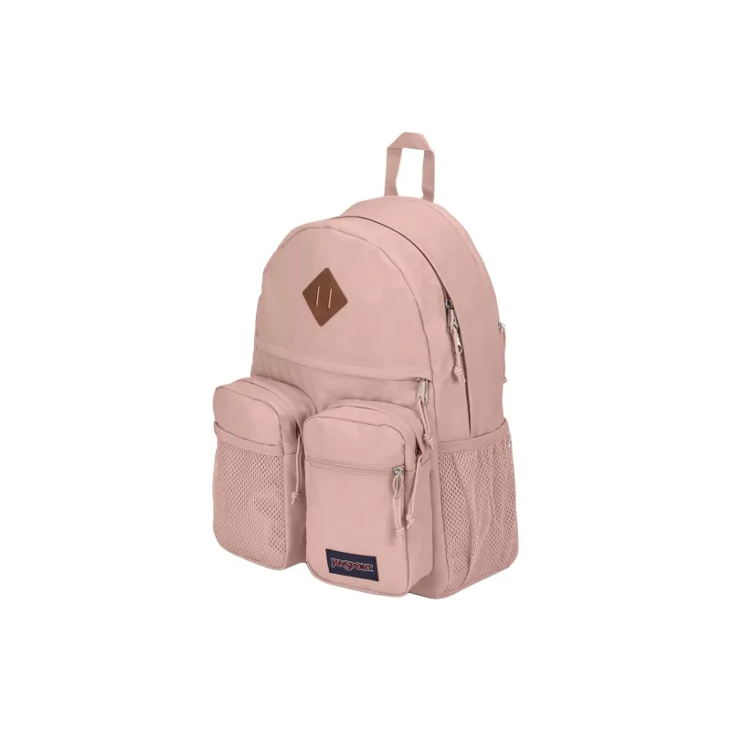 JanSport Polyester Backpack Unisex Mist Rose-1