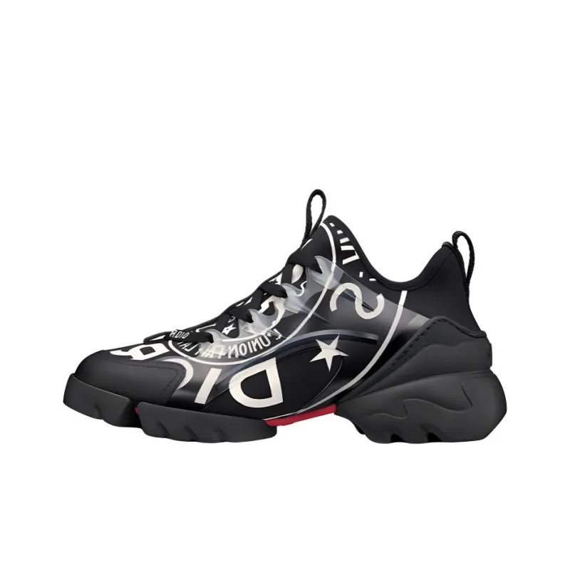 DIOR Women's D-Connect 'Union Print - Black'-0
