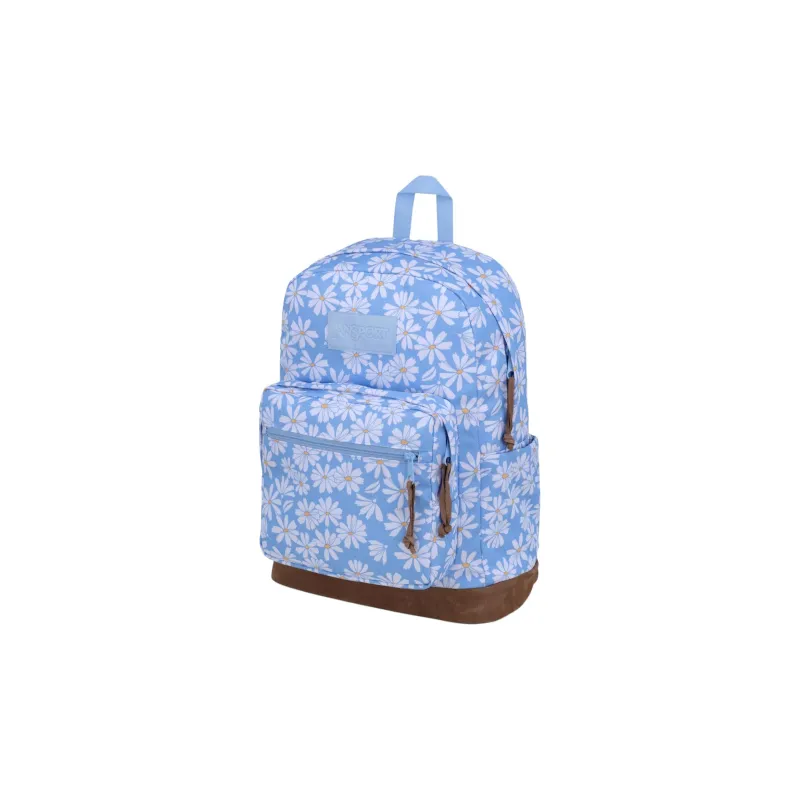 JanSport Suede Backpack Regular Three-Color Violet Blue-1