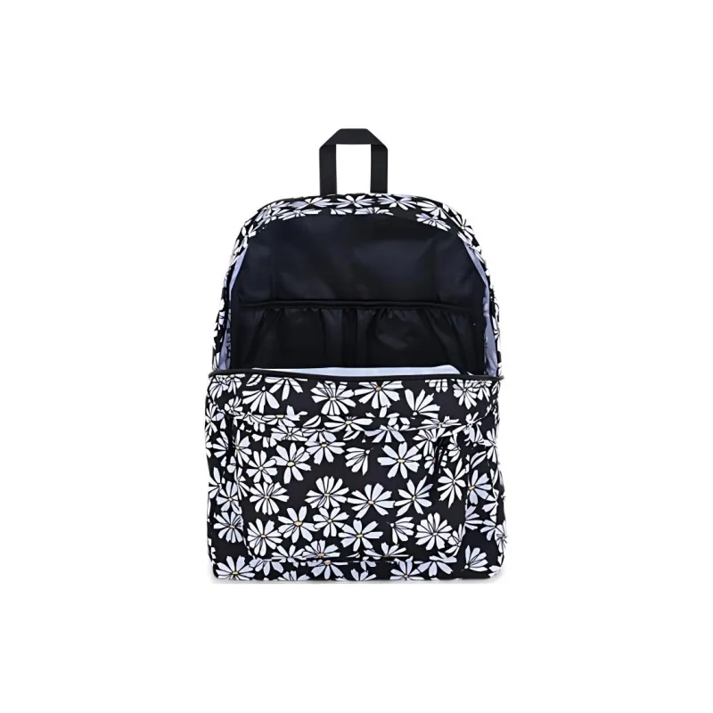 JanSport Recycled Polyester Backpack Women's Black & White-5