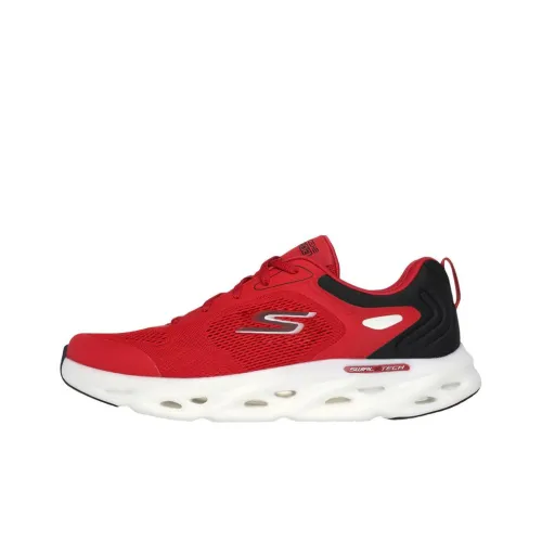 Skechers Go Run Speed Running Shoes Men Low-Top Red