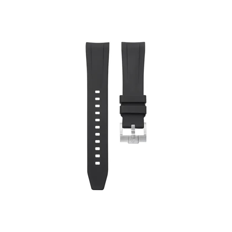 VAGENARI Rubber Strap Compatibility With Emperor Sailing Emerald Bay 54mm 37mm M79000N Buckle Style Watch Band Unisex-0