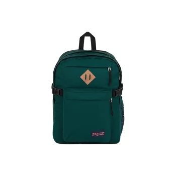 JanSport Recycled Polyester Backpack Unisex Dark Juniper