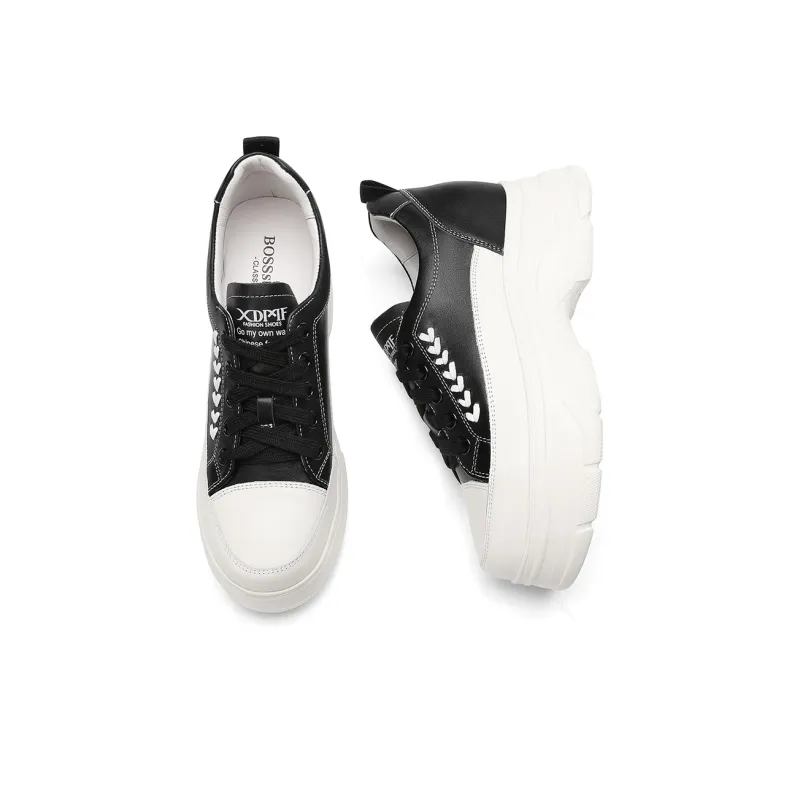 BOSSSUNWEN Cushioned Slip-Resistant Mid-Top Casual Shoes Women's-3